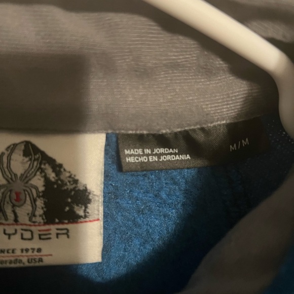 Spyder Blue and Navy Lightweight Jacket - Picture 4 of 5